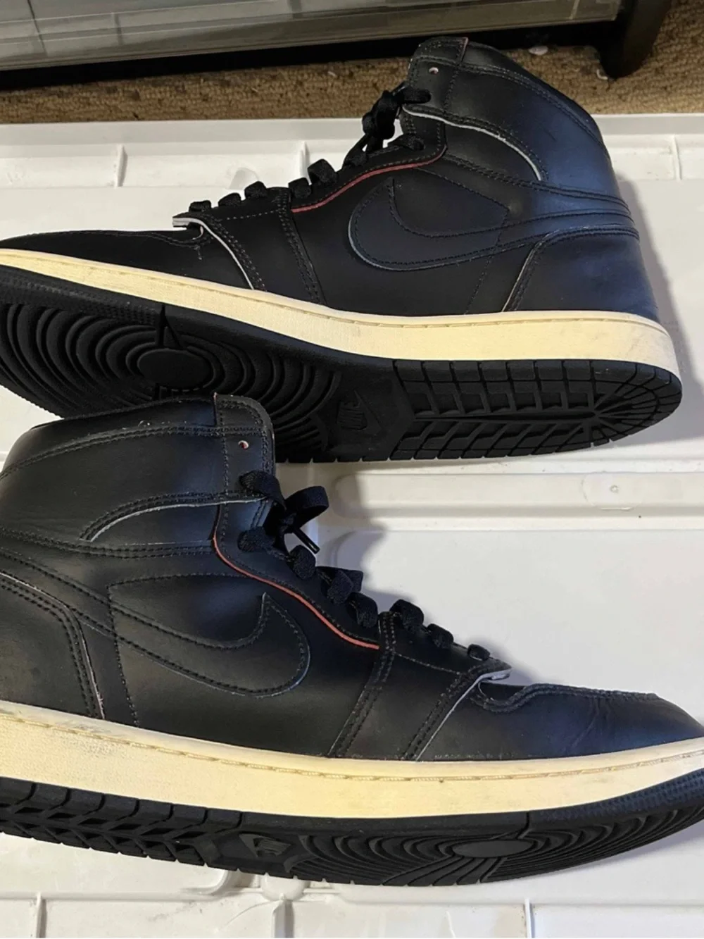 Nike Air Jordan 1 Retro High OG Self Expression Black Sneakers Men’s Sz 13